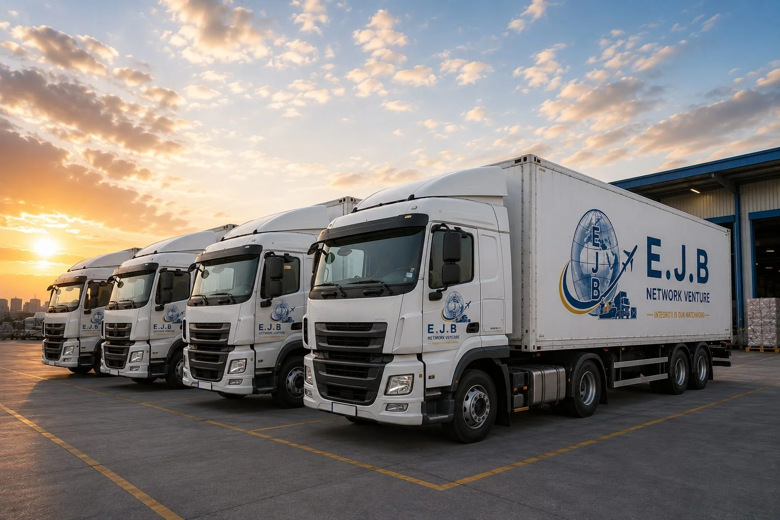 E.J.B logistics fleet